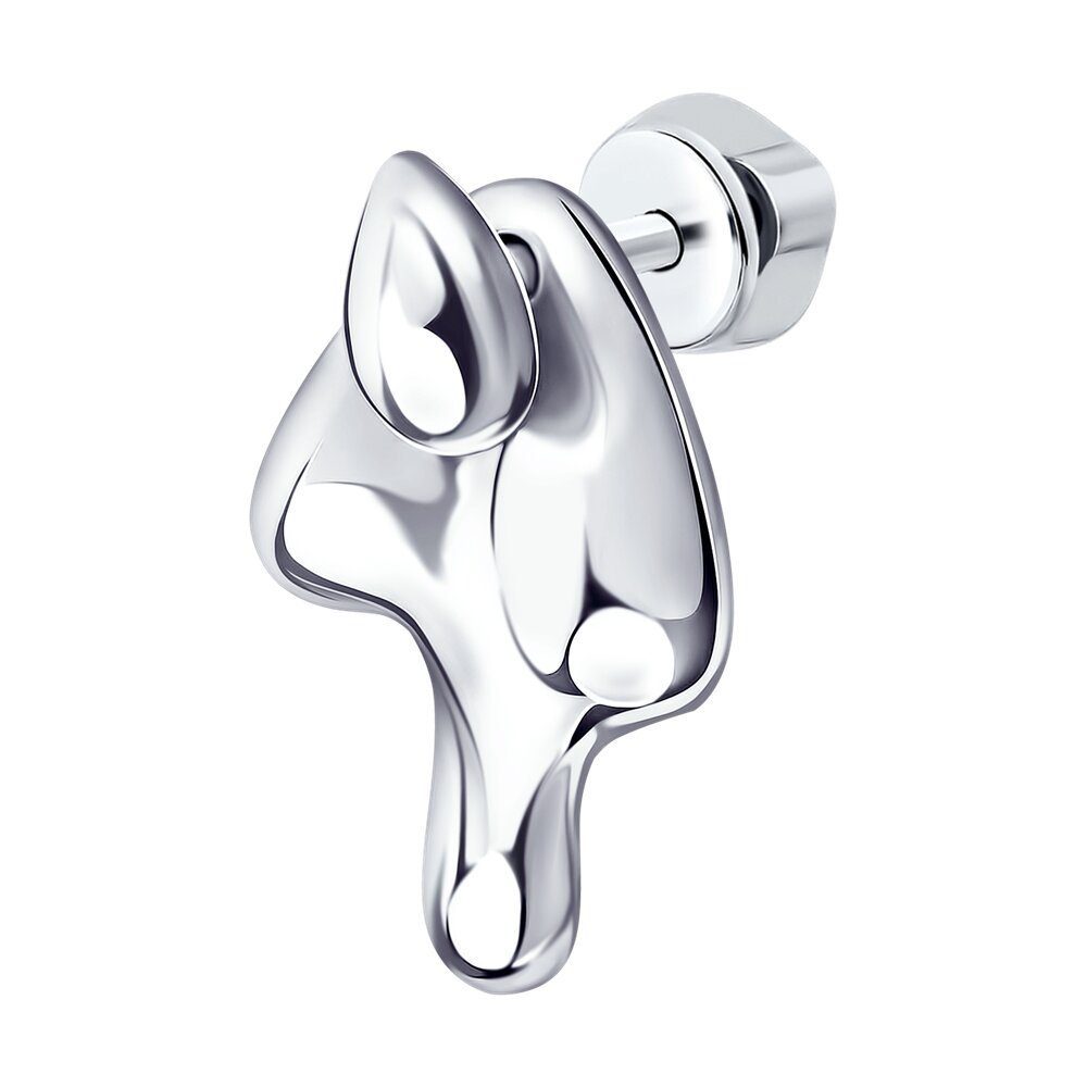 Серьга SKLV из серебра