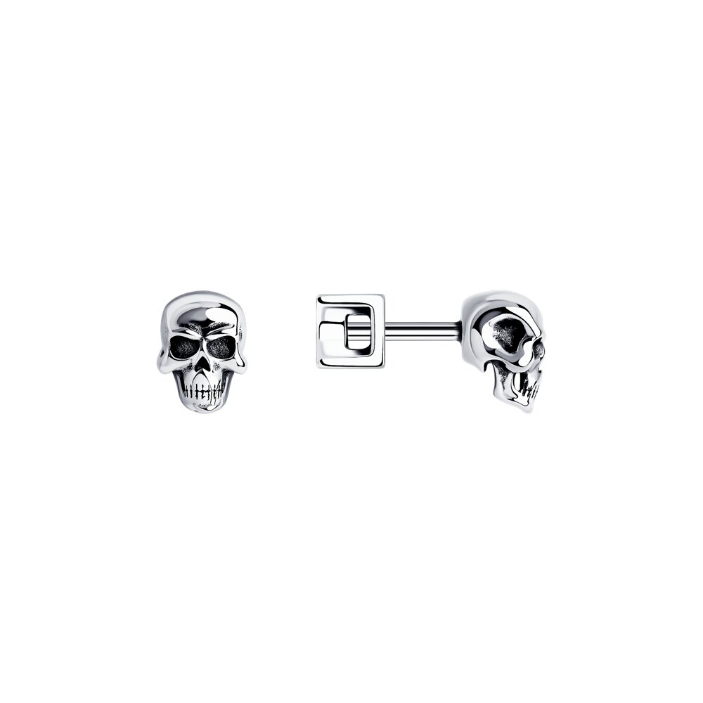 Серьги SKLV из серебра