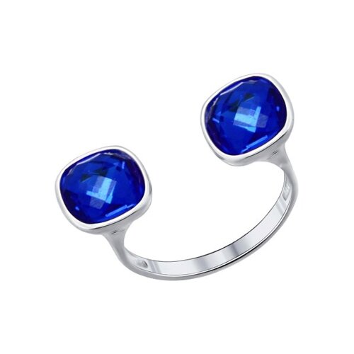 Разъёмное кольцо с кристаллами Swarovski  SOKOLOV