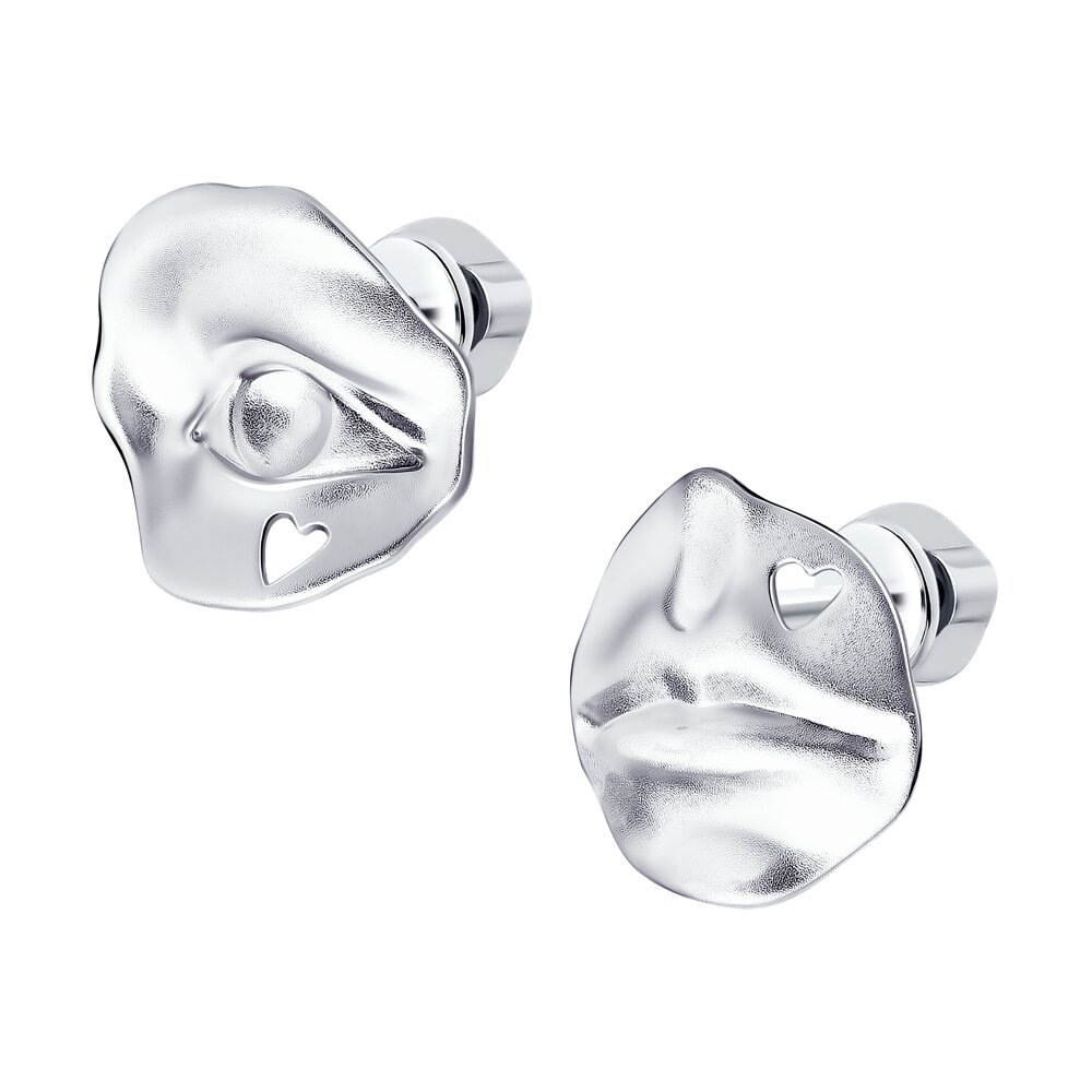 Серьги SKLV из серебра