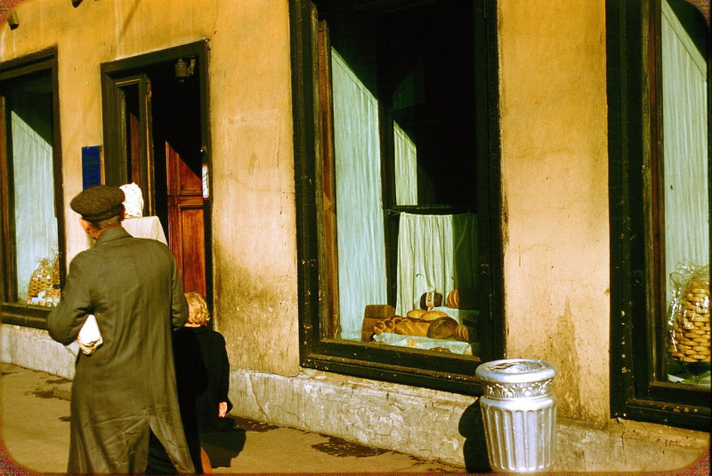 Булочная на Невском, Ленинград, 1956 год