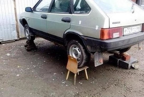 Стульчик, сделанный в СССР